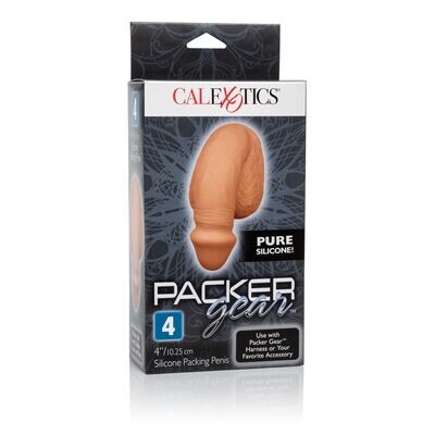 PACKER GEAR 4" SILICONE PACKING PENIS TAN