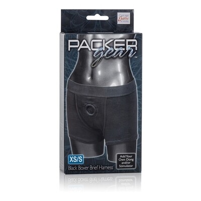 PACKERS GEAR BLK BOXER HARNESS XS/S