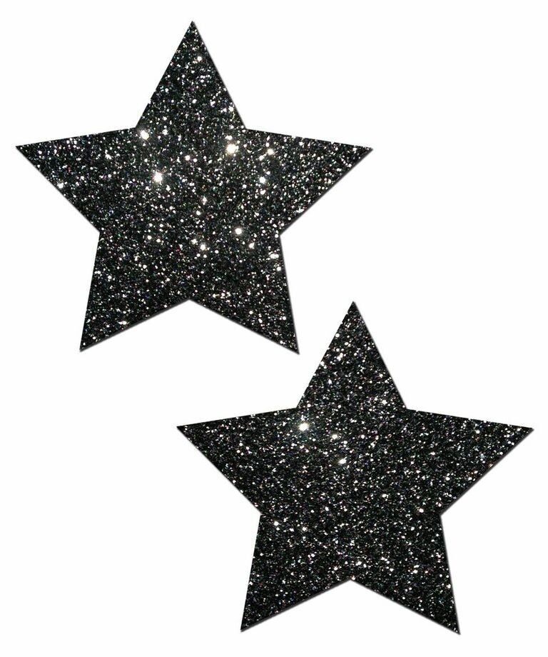 PASTEASE ROCKSTART BLACK GLITTER
