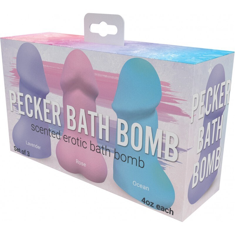PECKER BATH BOMB 3PK PECKER BATH BOMB 3PK