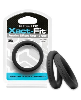 PERFECT FIT XACT FIT #16 2PK BLK