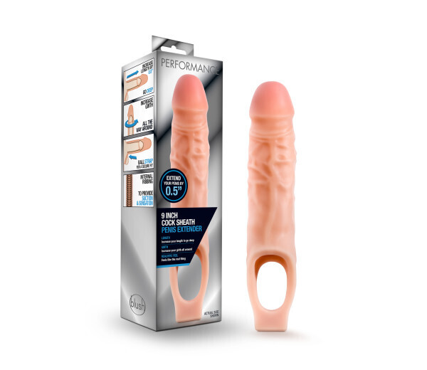 PERFORMANCE 9" COCK SHEATH PENIS EXTENDER