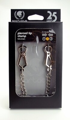 PIERCED CLAMP WITH LINK CHAIN