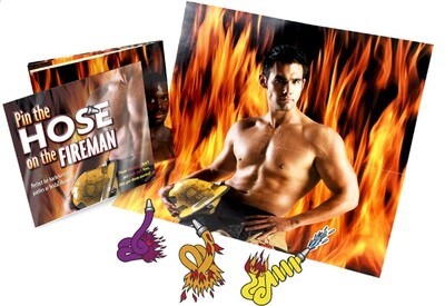PIN THE HOSE ON THE FIREMAN