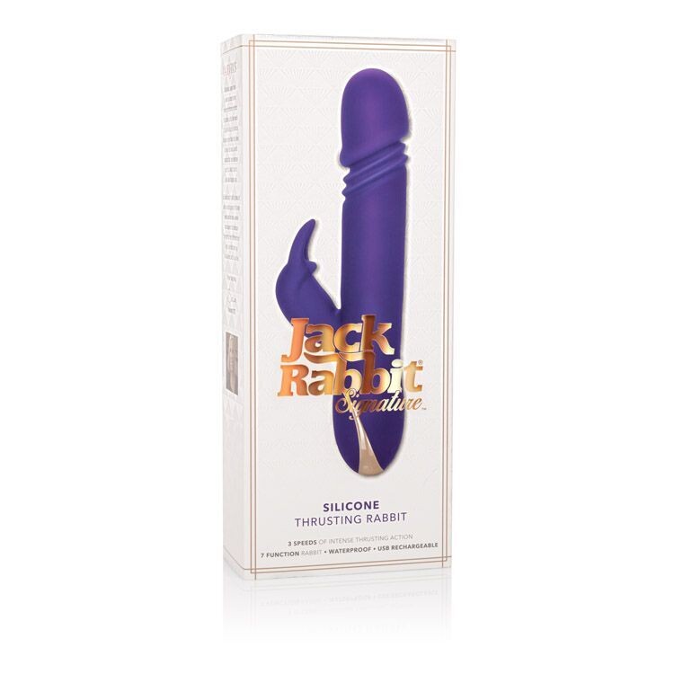 PREMIUM JACK RABBIT SILICONE THRUSTING RABBIT