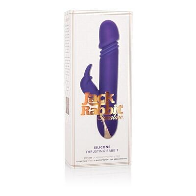 PREMIUM JACK RABBIT SILICONE THRUSTING RABBIT