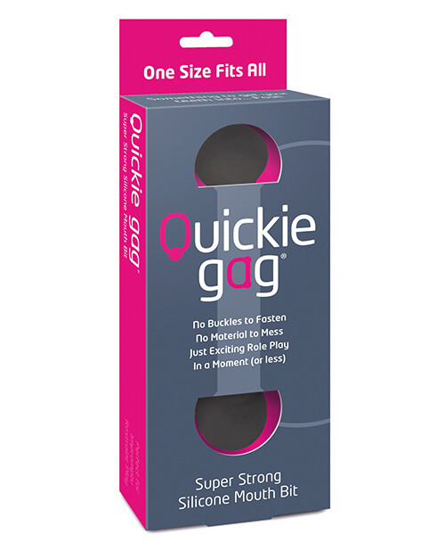 QUICKIE BIT GAG BLACK