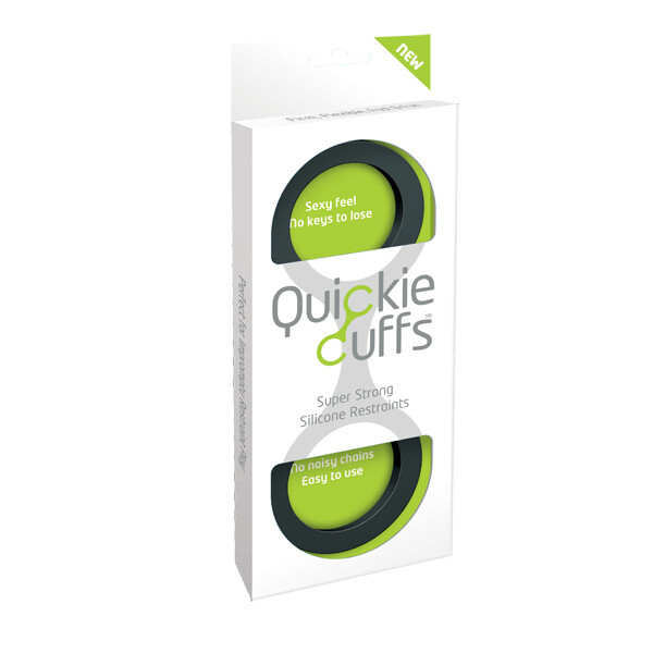 QUICKIE CUFFS LARGE BLACK