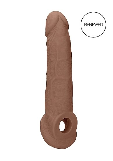 REALROCK PENIS SLEEVE 9" TAN