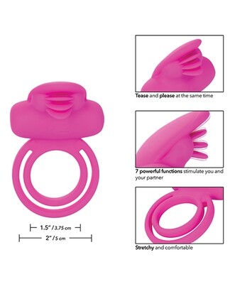 RECHARGEABLE DUAL CLIT FLICKER ENHANCER