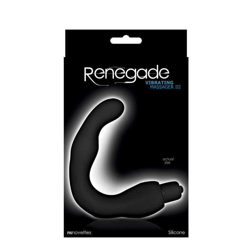 RENEGADE VIBRATING MASSAGER 3 BLK RENEGADE VIBRATING MASSAGER 3 BLK