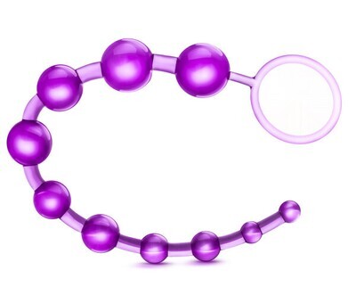 SASSY ANAL BEADS PURPLE