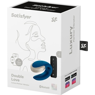 SATISFYER DOUBLE LOVE BLUE