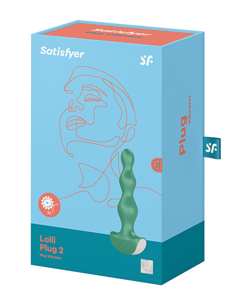 SATISFYER LOLLI PLUG 2 GREEN