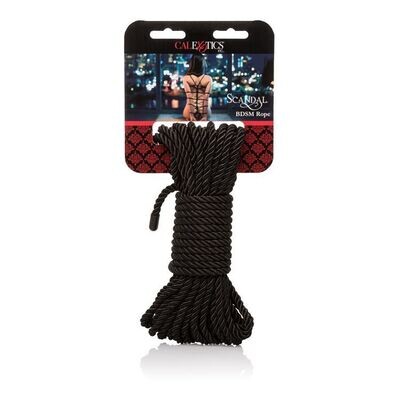 SCANDAL SILK ROPE - BLACK