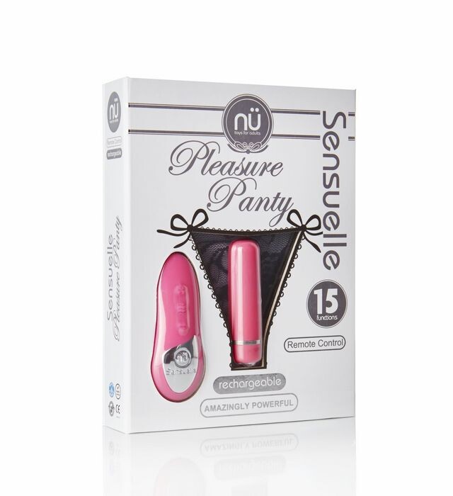 SENSUELLE PLEASURE PANTY PINK REMOTE CONTROL