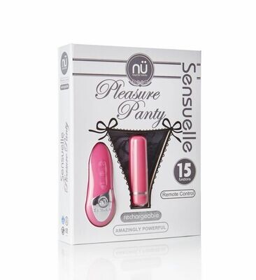 SENSUELLE PLEASURE PANTY PINK REMOTE CONTROL