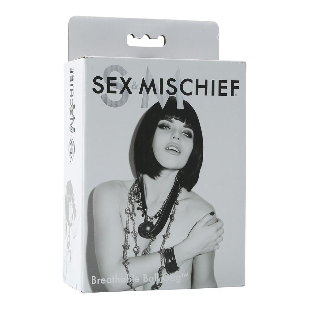 SEX & MISCHIEF BREATHABLE BALL GAG