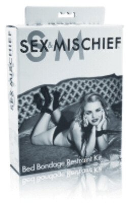SEX AND MISCHIEF BED BONDAGE RESTRAINT KIT
