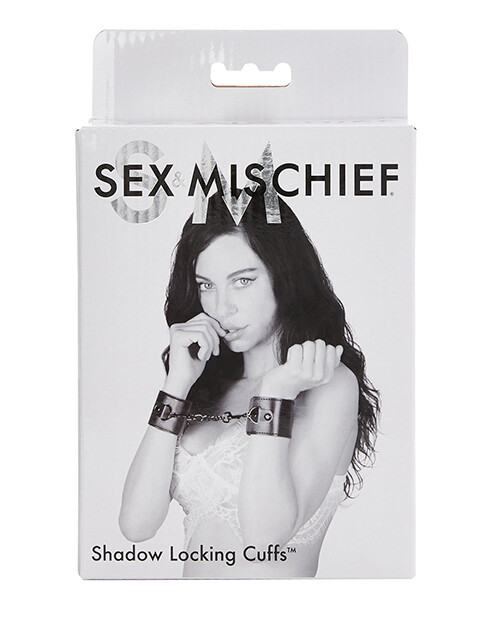 SEX AND MISCHIEF SHADOW LOCKING CUFFS