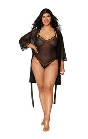 12652-2X ROBE AND TEDDY 12652-2X ROBE AND TEDDY