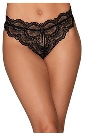 1468L OPEN BACK PANTY BLACK