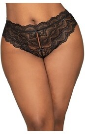 14683X OPEN BACK PANTY BLACK