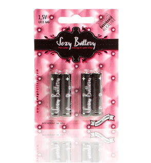 SEXY BATTERIES AAA 4PK