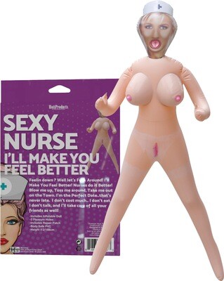 SEXY NURSE INFLATABLE PARTY DOLL