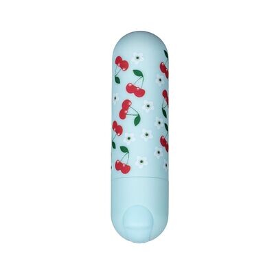 SHERRI SUPER CHARGED MINI BULLET WITH CHERRY PATTERN