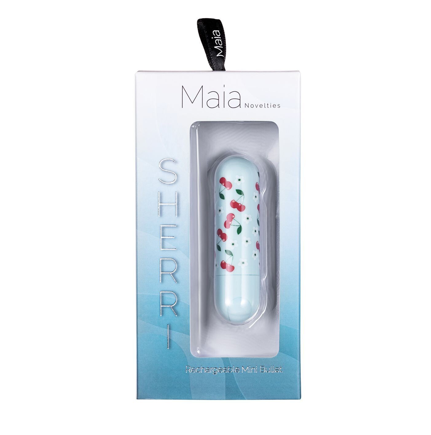 SHERRI SUPER CHARGED MINI BULLET WITH CHERRY PATTERN