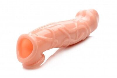 SIZE MATTERS 2" EXTENDER SLEEVE FLESH