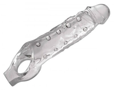 SIZE MATTERS CLEARLY AMPLE PENIS ENHANCER SHEATH