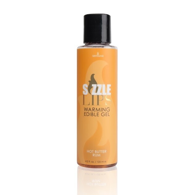 SIZZLE LIPS WARMING GEL 4.2OZ BUTTER RUM