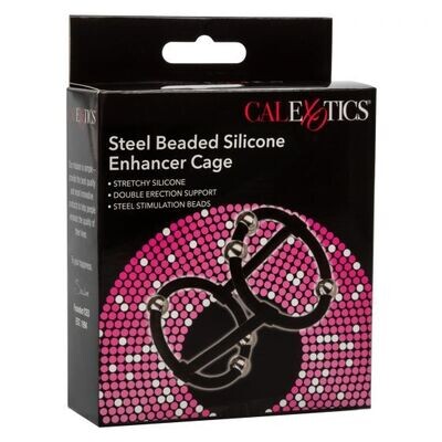 STEEL BEADED SILICONE ENHANCER CAGE