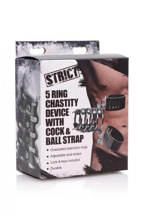 STRICT GATES OF HELL CHASTITY DEVICE