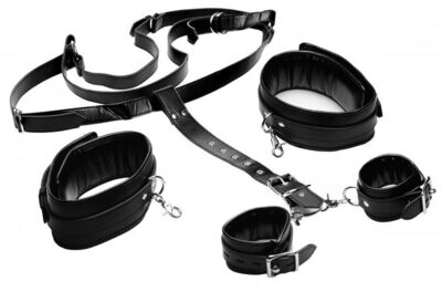 STRICT THIGH SLING W/WRIST CUFFS