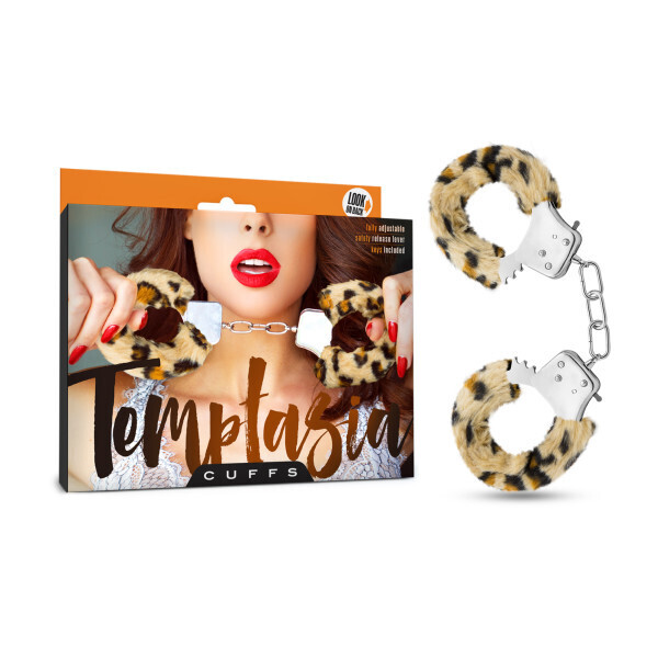 TEMPTASIA CUFFS LEOPARD