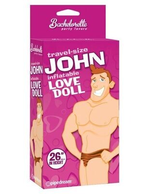 TRAVEL SIZE JOHN BLOW UP DOLL