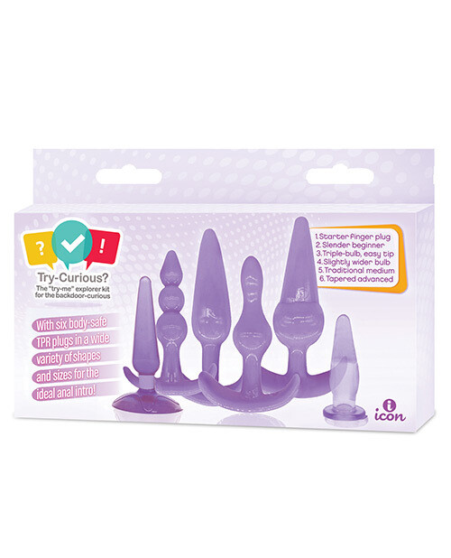 TRYCURIOUS ANAL PLUG PURPLE