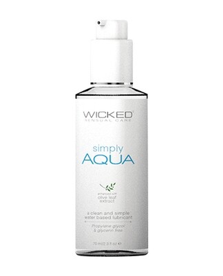 WICKED SIMPLY AQUA LUBE 2.3OZ