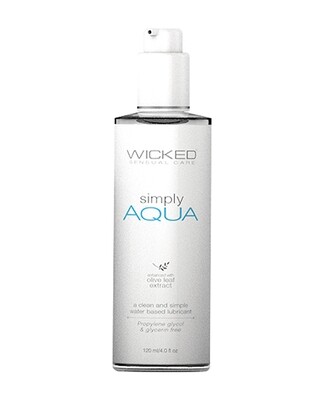 WICKED SIMPLY AQUA LUBE 4OZ