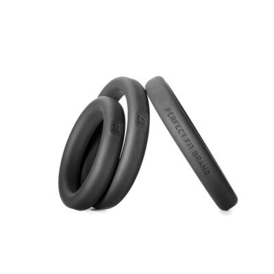 XACT FIT SILICONE RINGS #14 #17 #20 BLK