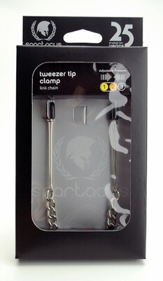 ADJUSTABLE CLAMPS TWEEZER WITH LINK CHAIN