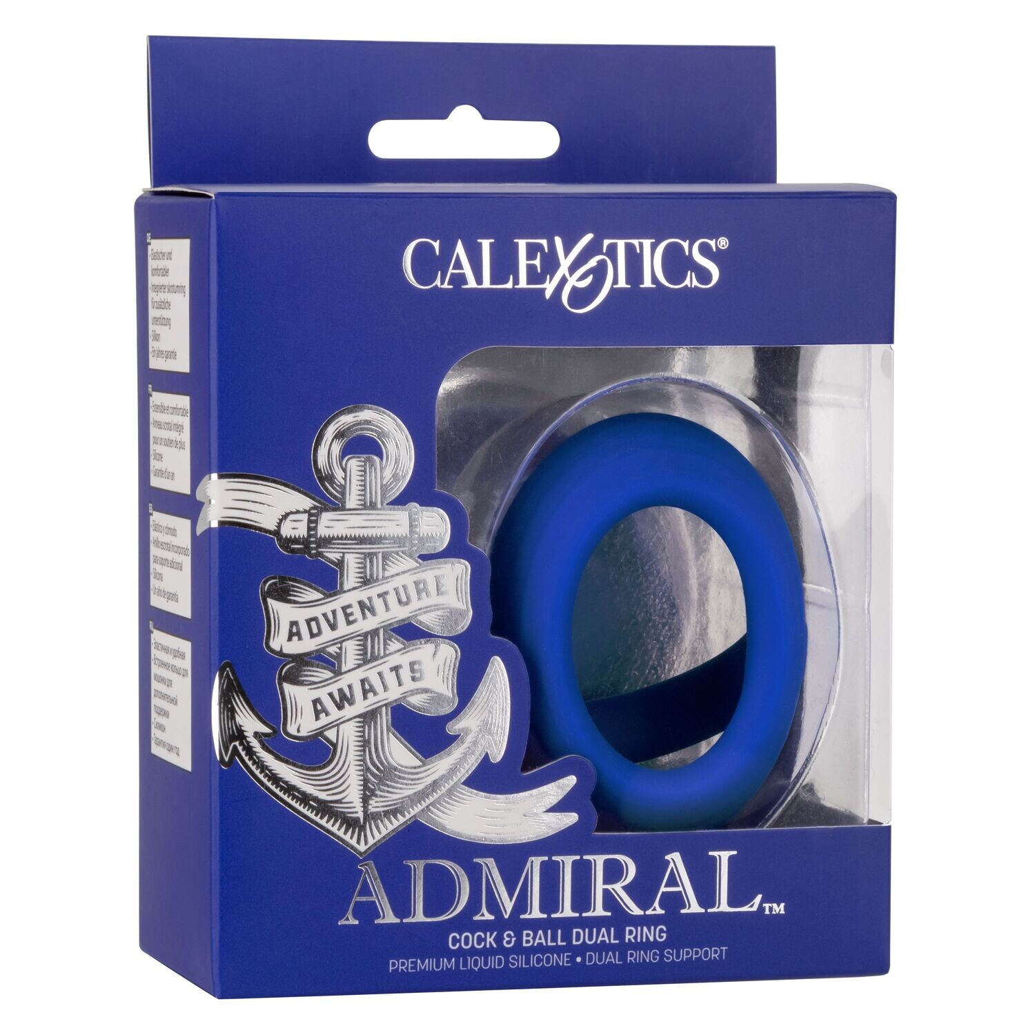 ADMIRAL COCK AND BALL DUAL RING