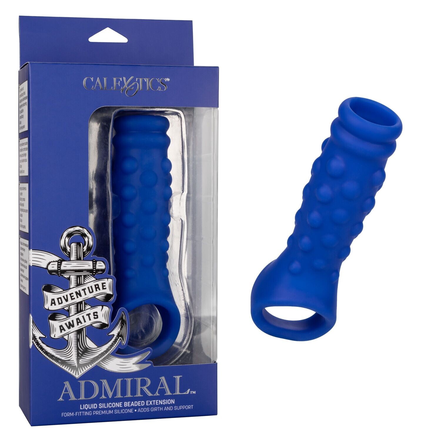 ADMIRAL LIQUID SILICONE BEADED EXTENSION ADMIRAL LIQUID SILICONE BEADED EXTENSION