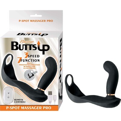 BUTTS UP P-SPOT MASSAGER PRO BLACK