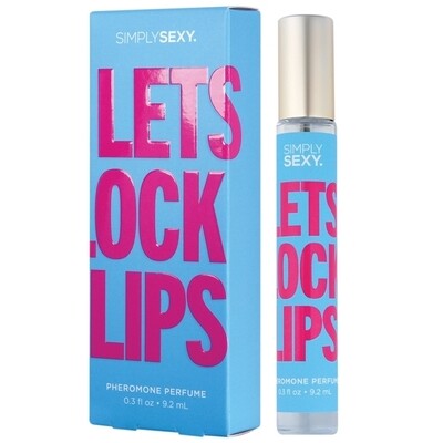 SIMPLY SEXY PHEROMONE PERFUME LETS LOCK LIPS