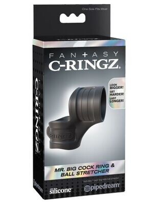 FANTASY C RINGZ MR BIG COCK RING AND BALL STRETCHER
