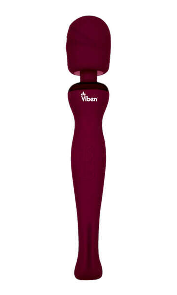 VIBEN SULTRY INTENSE HANDHELD WAND MASSAGER RUBY